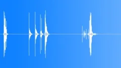 Impacts, wood splinter, breaking wood. Sound Effect
