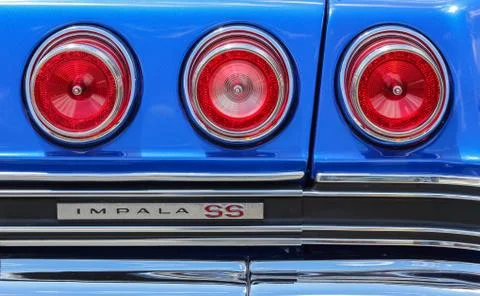 Impala tail lights Fotos Stock