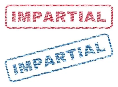 Impartial Text Textile Seal Stamp Watermarks Stock Illustration