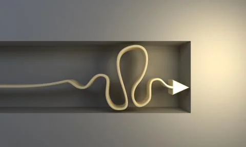 Impasse situation Stock Illustration