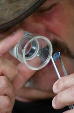 Impassioned gemology Stock Photos