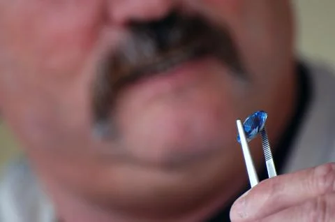 Impassioned gemology Stock Photos