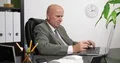 Impatient Businessman Mature Age Person Laptop Gesturing Nervous Office Interior 4k or 4k+ Resolution