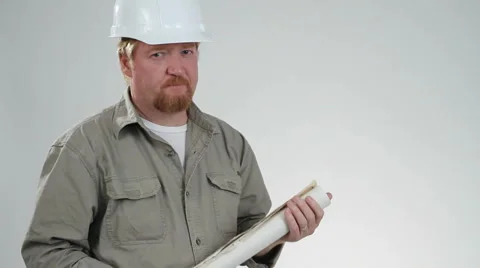 Impatient Contractor Video stock 911419