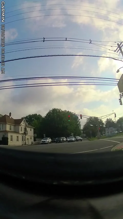 Impatient Driver Gets Instant Karma Stock Footage 342769001