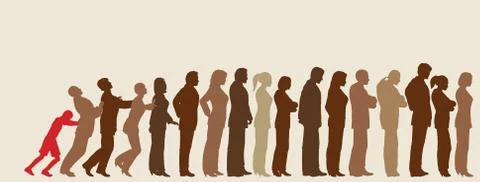 Impatient Stock Illustration