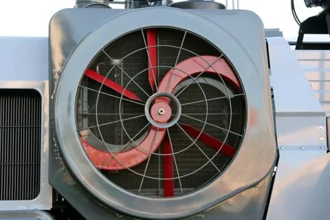 Impeller a radiator. Stock Photos