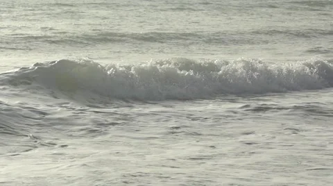 Impending wave. Slow motion. Stock Footage 52993211