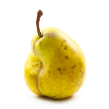 Imperfect pear Stock Photos