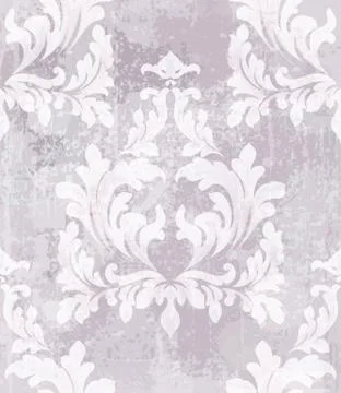 Imperial Baroque pattern background Vector. Ornamented texture luxury design. イラスト素材