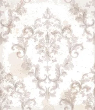 Imperial Baroque pattern background Vector. Ornamented texture luxury design. Stockillustratie