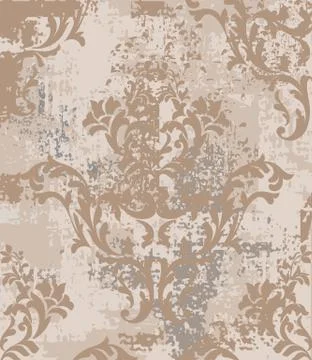 Imperial Baroque pattern vintage background Vector. Ornamented texture luxury イラスト素材