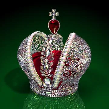 Imperial Big Crown Stock Illustration