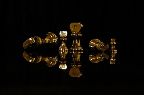 Imperial brass weights Foto stock