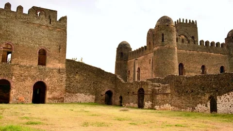 Imperial City of Gondar Vídeos de archivo 314369451