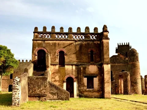 Imperial City of Gondar Vídeos de archivo 314369575