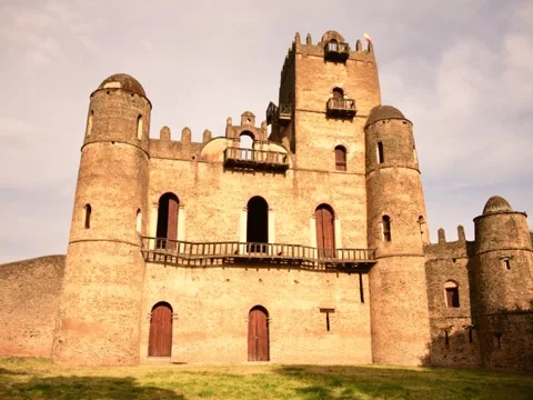 Imperial City of Gondar Vídeos de archivo 314369747