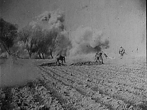 The Imperial Japanese Army overruns the National Revolutionary Army in Nanking, Stock Footage