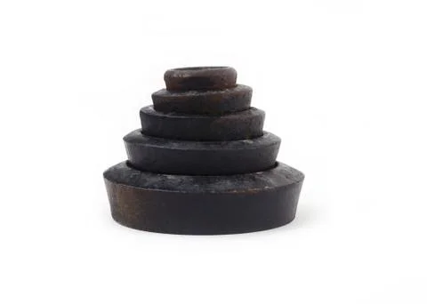 Imperial weights Stock Photos