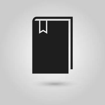 Imple book icon for network. Vector illustration Stock Illustration