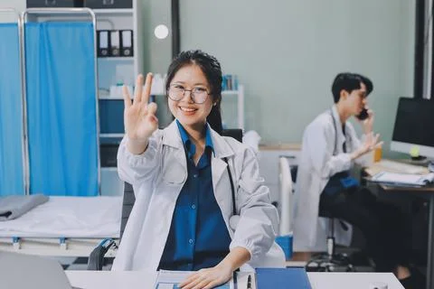 Implement those changes and we can see. Shot of a group of nurses and docto.. Stock Photos
