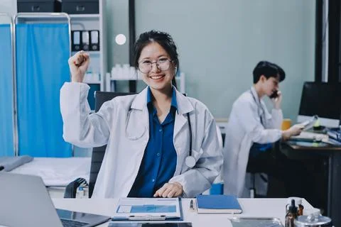 Implement those changes and we can see. Shot of a group of nurses and docto.. Stock Photos