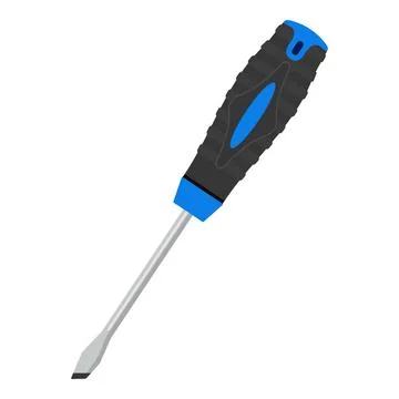 Implement tool handle icon cartoon vector. Fix turn screw イラスト素材
