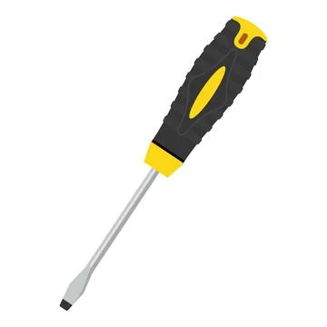 Implement tool work icon cartoon vector. Cross driver tool イラスト素材