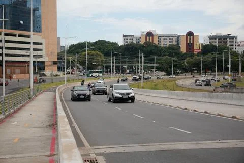 Implementation of the brt system in salvador Stock Photos