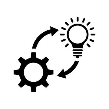 Implementation - Free technology icons. 스톡 일러스트