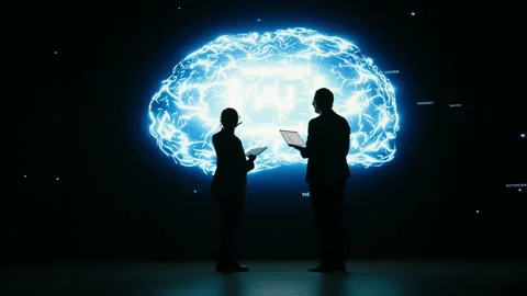 Implementing AI guardrails, devices and engineering team Stock Footage 329945492