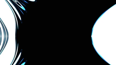 Imploding Twisted Fractal Mandelbrot Shape Warp Transition Stock Footage 143890518