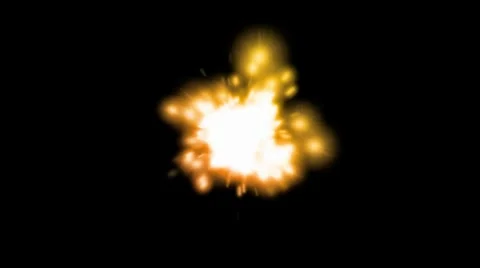 Implosion Fire Stock Footage 8661807