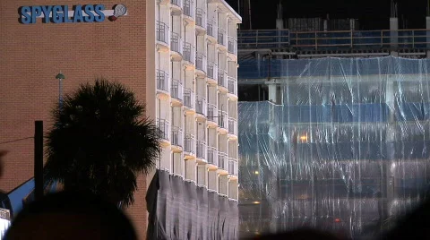Before Implosion Stock Footage 160457