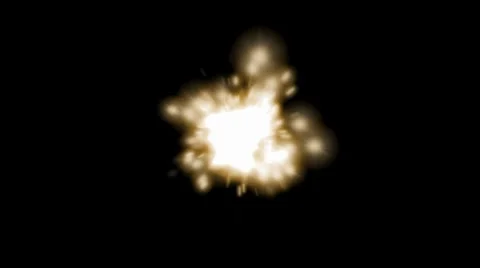 Implosion Golden Stock Footage 8661808