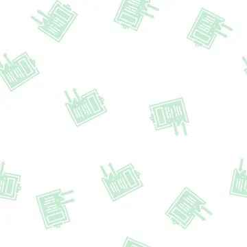 Import and export document glyph seamless pattern Stock Illustration