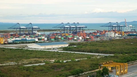 Import export Stock Footage 107187847