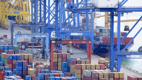 Import export Stock Footage 107188485