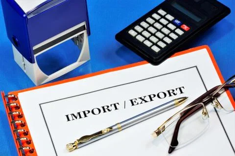 Import-export. Stock Photos