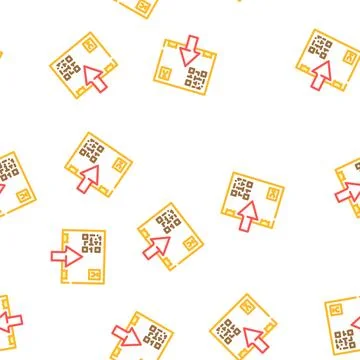 Import goods vector seamless pattern Stock Illustration