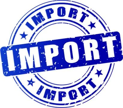 Import icon Stock Illustration
