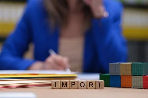 Import Process Thoroughly Documenting Trade Procedures to Ensure Smooth Stock Photos