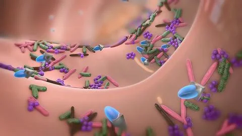 The importance of macrophage in the immune system Stock Illustration