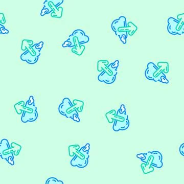 Important announcement download vector seamless pattern Stock Illustration