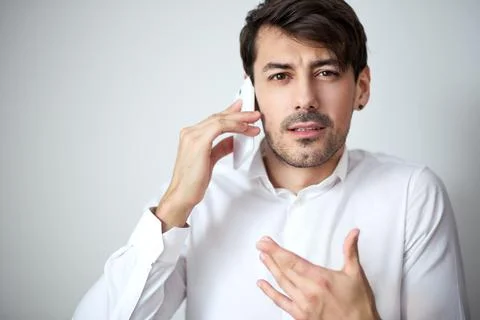 Important conversation Stock Photos