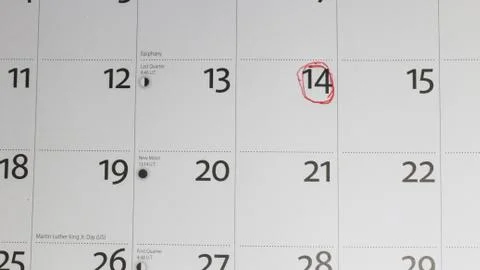 Important Date Stock Photos