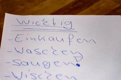 Important document to the do I Stock Photos