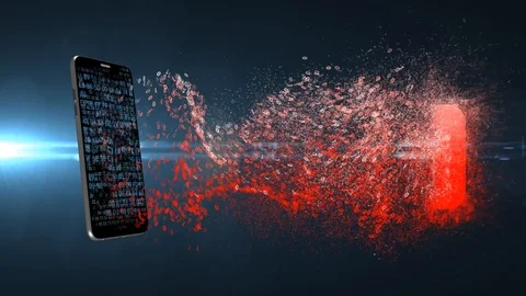 Important documents on the phone. Storing important information on the Internet Stock Footage 114058528