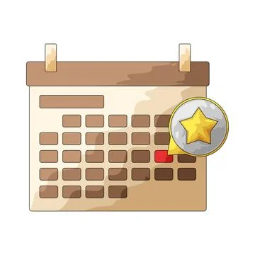 Important event illustration Stock Illustration