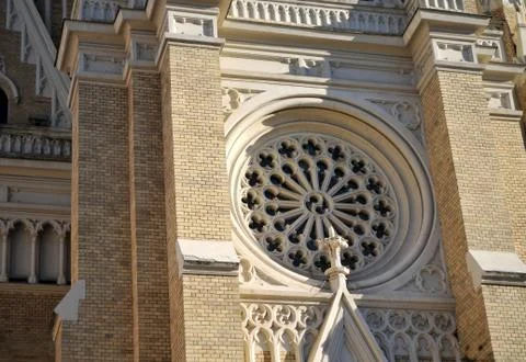 The important historic cathedral Stock Photos